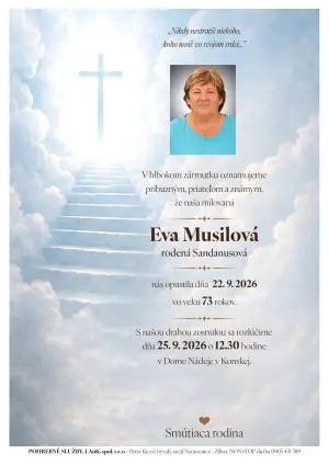 Opustili nás 8 - pohrebné služby LAuK