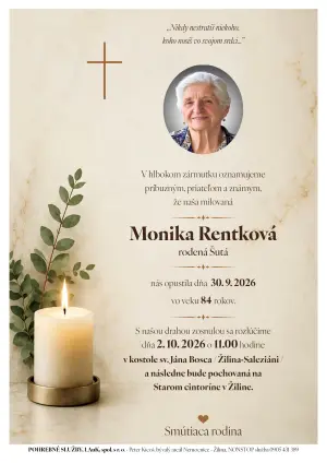 Opustili nás 1 - pohrebné služby LAuK