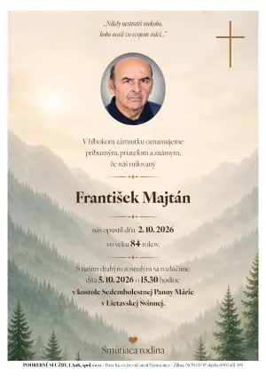 Opustili nás 5 - pohrebné služby LAuK