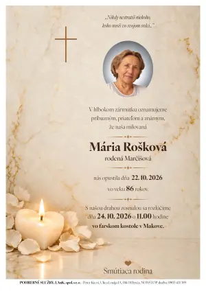 Opustili nás 1 - pohrebné služby LAuK