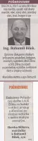 Poďakovanie 261 - pohrebné služby LAuK
