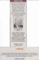 Poďakovanie 253 - pohrebné služby LAuK