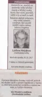 Poďakovanie 248 - pohrebné služby LAuK