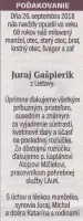 Poďakovanie 227 - pohrebné služby LAuK