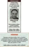 Poďakovanie 142 - pohrebné služby LAuK