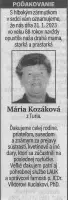 Poďakovanie 97 - pohrebné služby LAuK