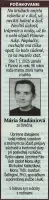 Poďakovanie 47 - pohrebné služby LAuK