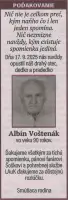 Poďakovanie 30 - pohrebné služby LAuK