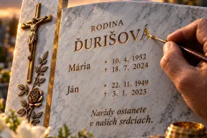 Zlatenie a gravírovanie 4 - pohrebné služby LAuK