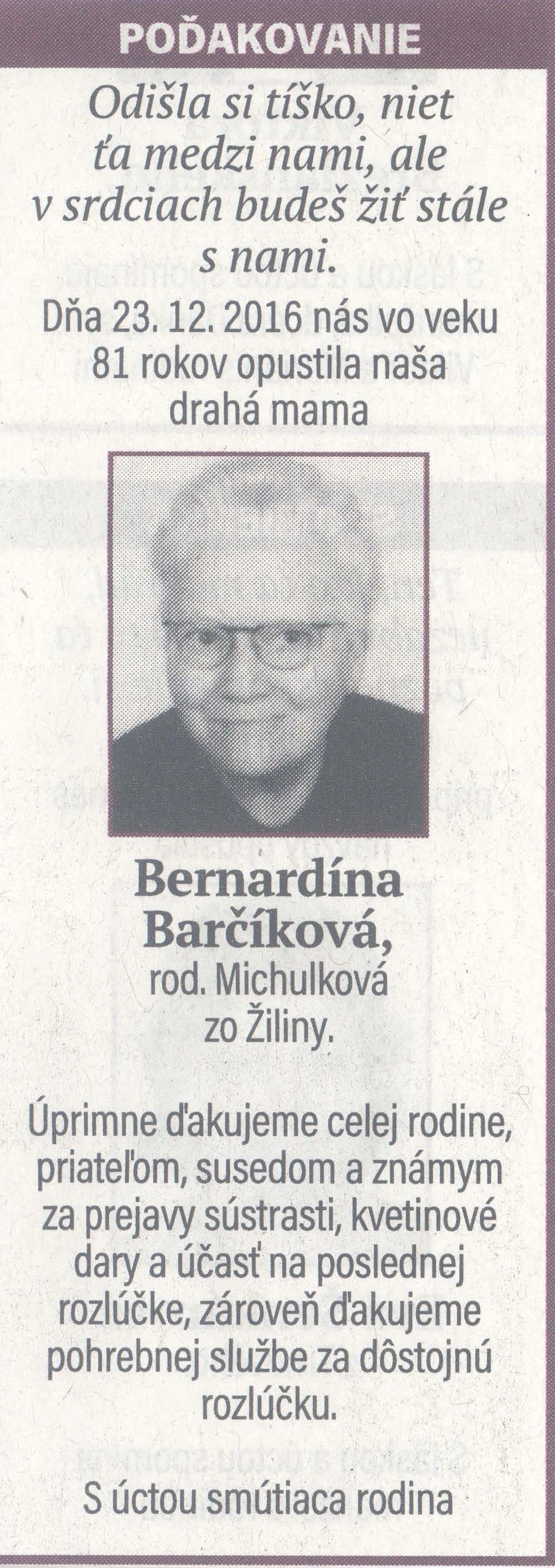 Poďakovanie 270 - pohrebné služby LAuK