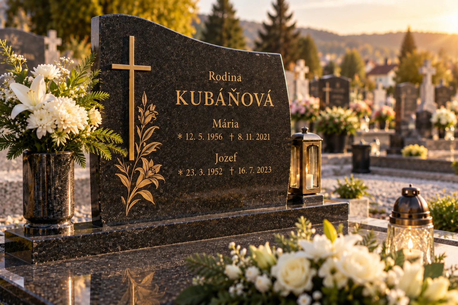 Zlatenie a gravírovanie 1 - pohrebné služby LAuK